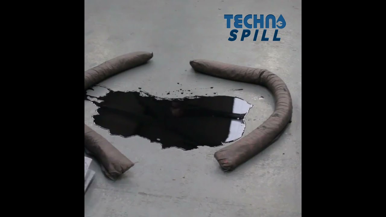 TECHNOSPILL SPILL KIT Use video...#spill kits #oilspill #spillage#absorbent #absorbentproducts
