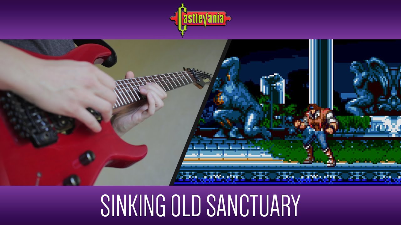 Castlevania Bloodlines - Sinking Old Sanctuary (Stage 2) | Game & Sound Remix
