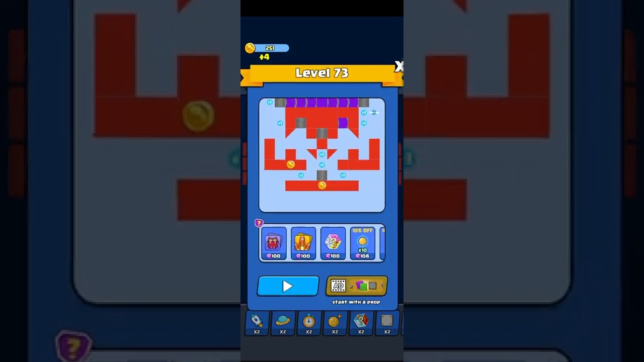 Bricks Ball Crusher !! Level 73