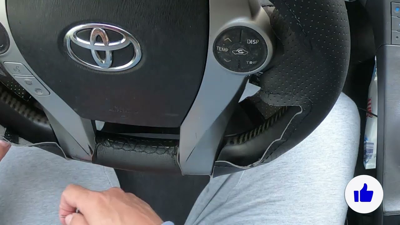 Кожаный руль Toyota Prius 3 Restore