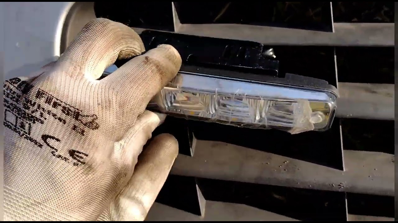 fiat Ducato 2007 montaż świateł LED do jazdy dziennej.