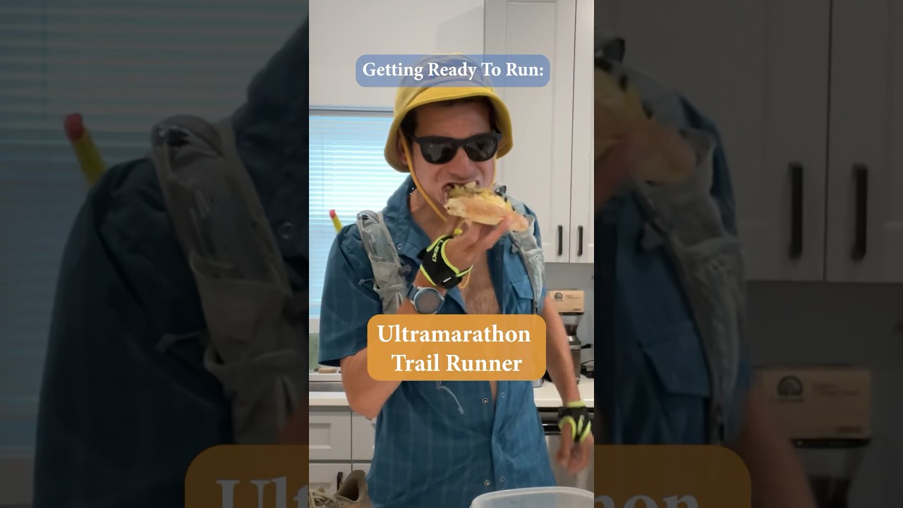 Getting ready to Run&hellip;a road marathoner vs Ultra Trail Runner 🏔️🏃🏻🙌😂 #SageCanaday