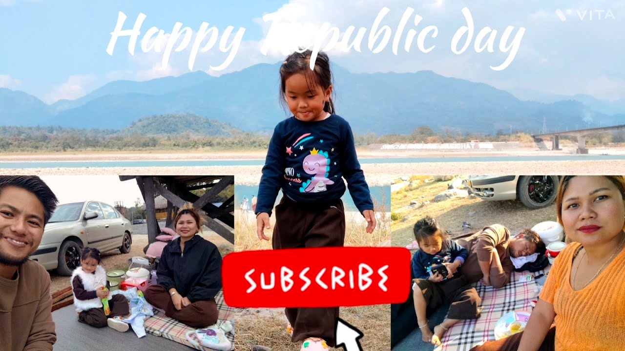 Most crowded resort of Pasighat | Celebrated Republic day | Mukku and Family 