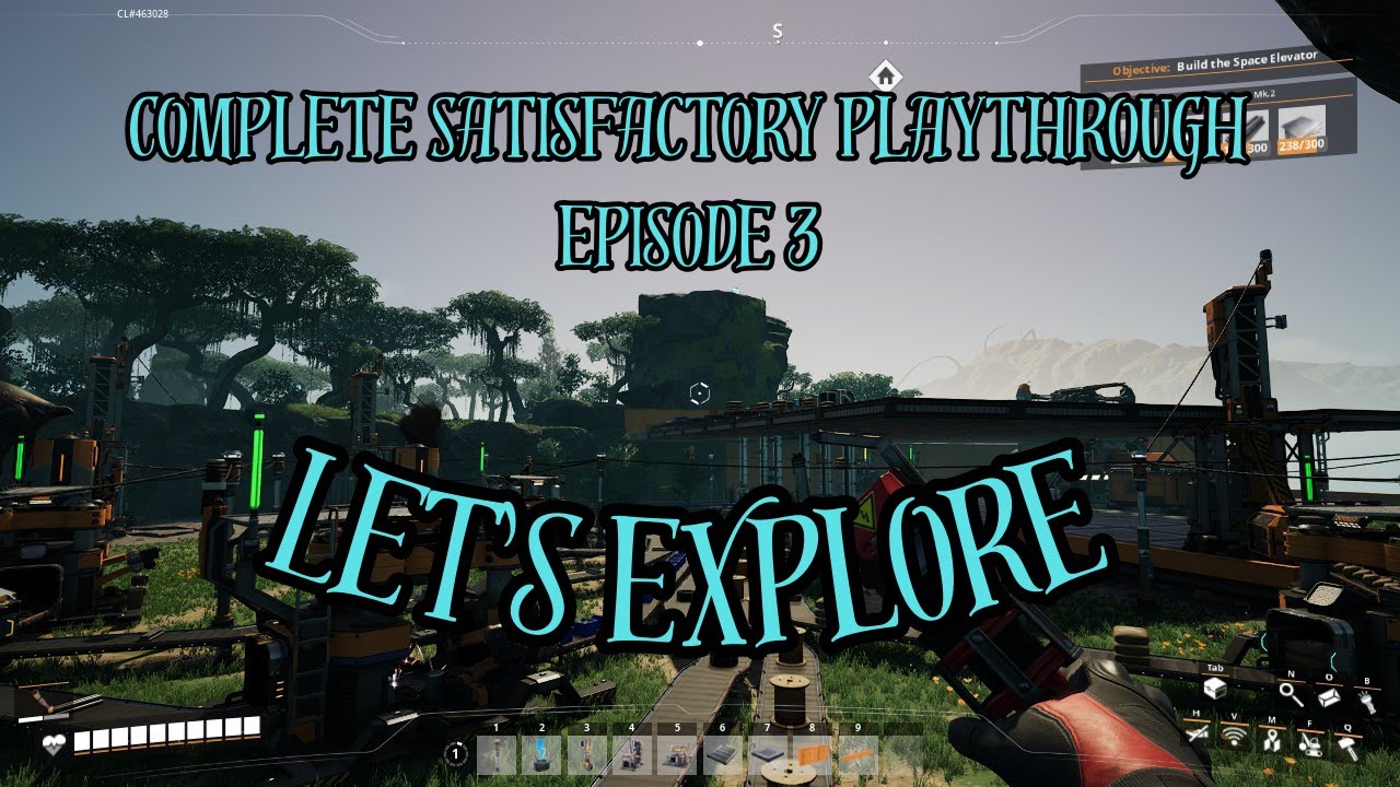 Eploring the Satisfactory map in Episode 3