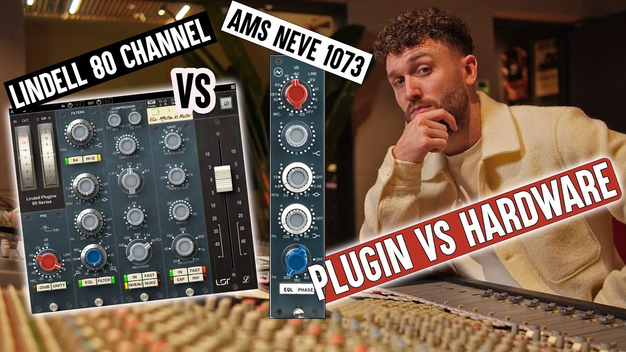 Neve 1073 vs Lindell 80 series | Plugin vs Hardware