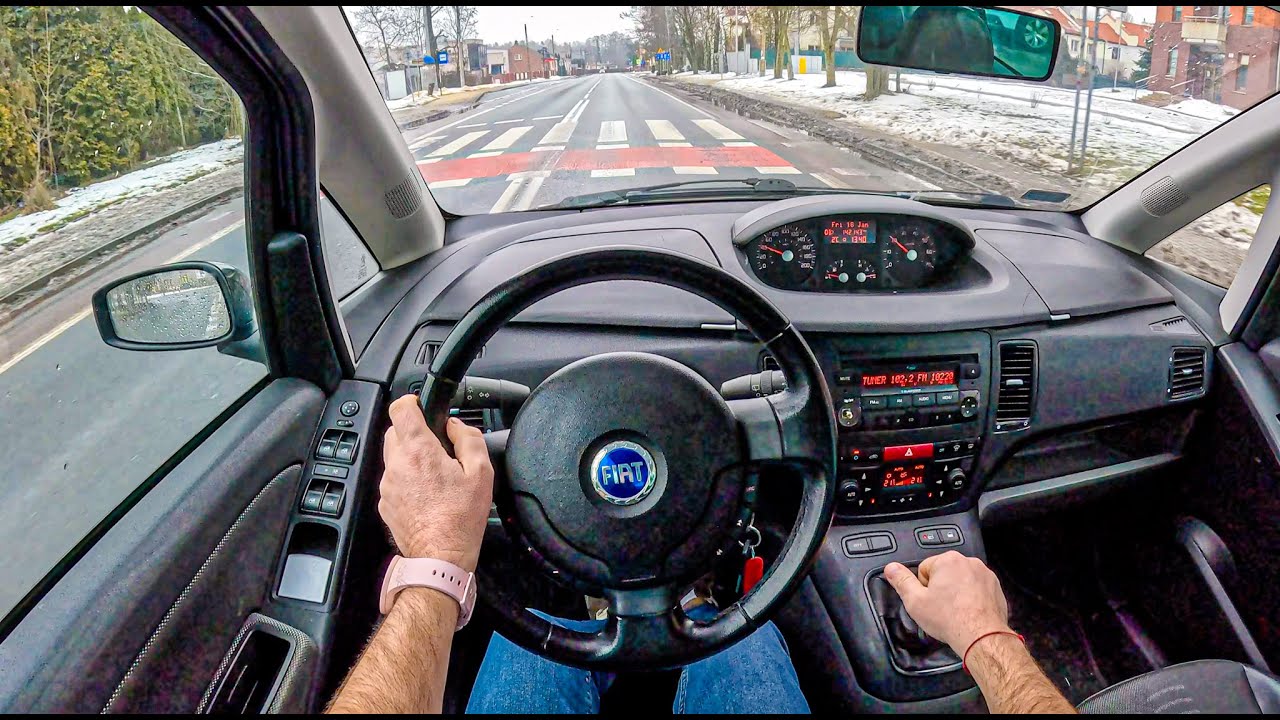 2007 Fiat Idea | 1.4 16V (95 HP) | POV Test Drive #2672 | Joe Black