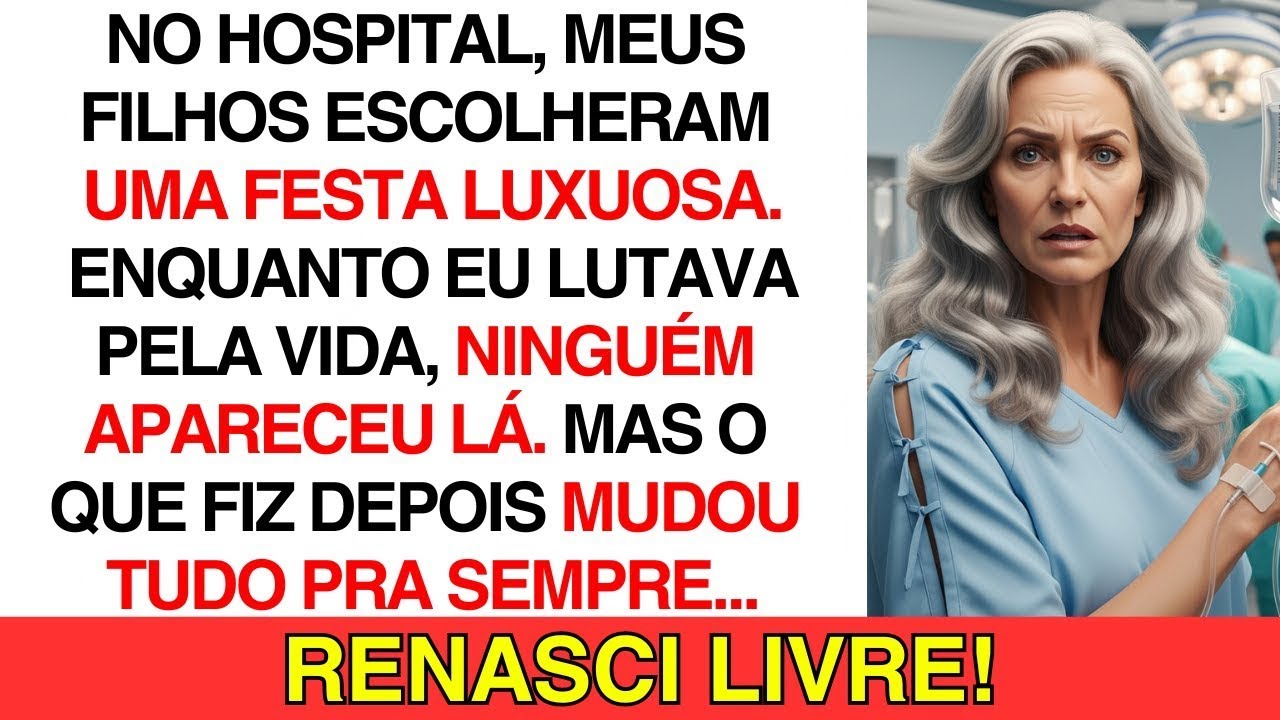 Meus Filhos Me Deixaram Sozinha No Hospital... E Naquela Noite, Decidi Desaparecer