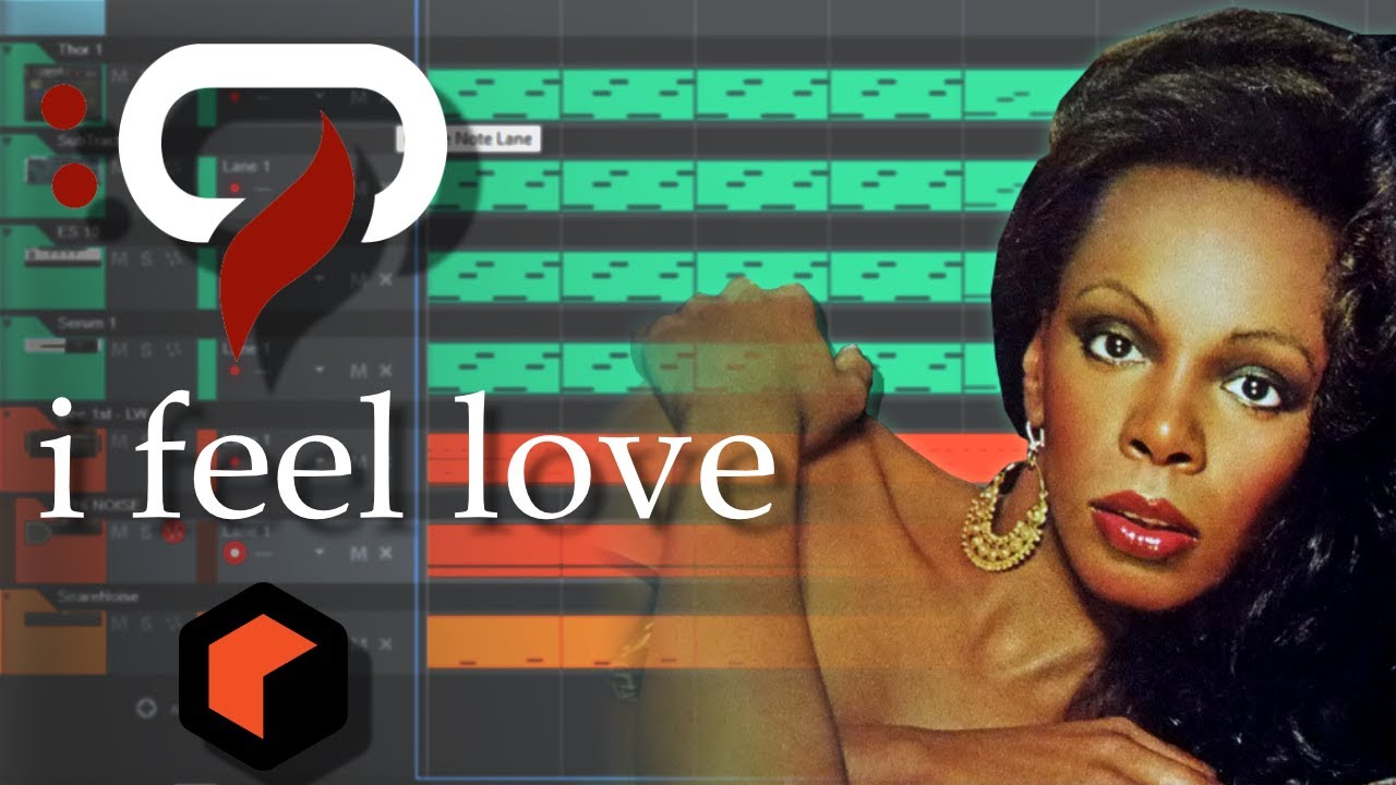 ЭПИЧЕСКАЯ басовая линия I Feel Love | Урок синтеза в Reason Studios!