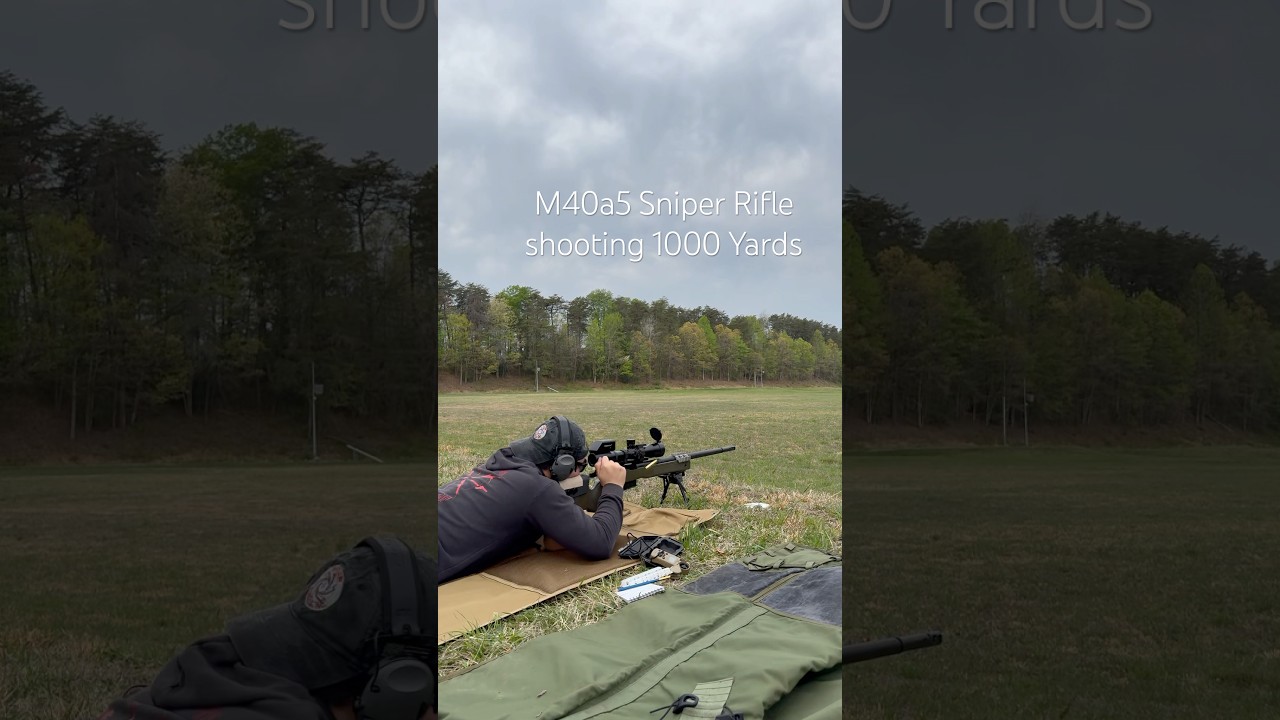 M40a5 Clone at a windy 1000 yards
