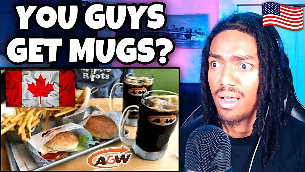 AMERICAN REACTS to POPULAR Canadian Restaurants