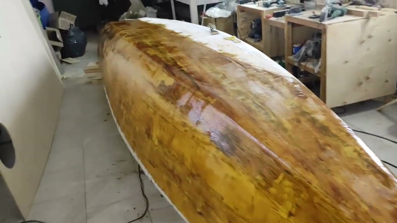 Деревянная лодка своими руками -7 часть.
