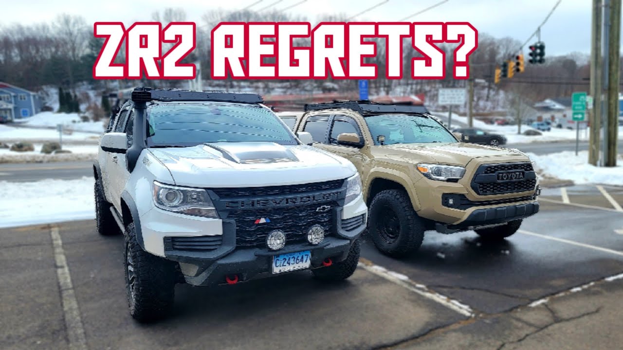 Tacoma vs Colorado ZR2 one year review.