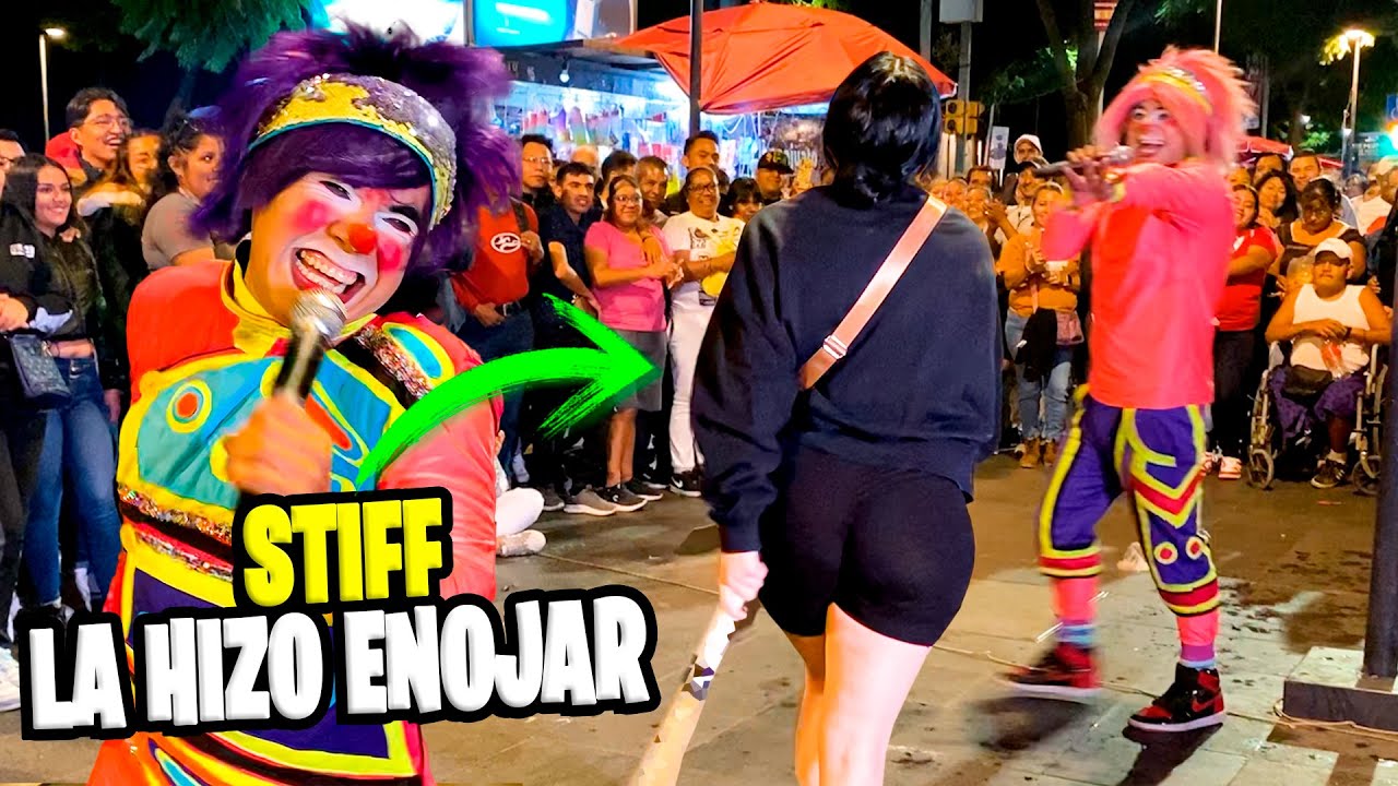 CHICA GUAPA SE ENOJA CON STIFF ‼️😮LOS PAYASOS MAS VIRALES KIWI, TOTO, STIFF Y K-CHITO EN LA ALAMEDA