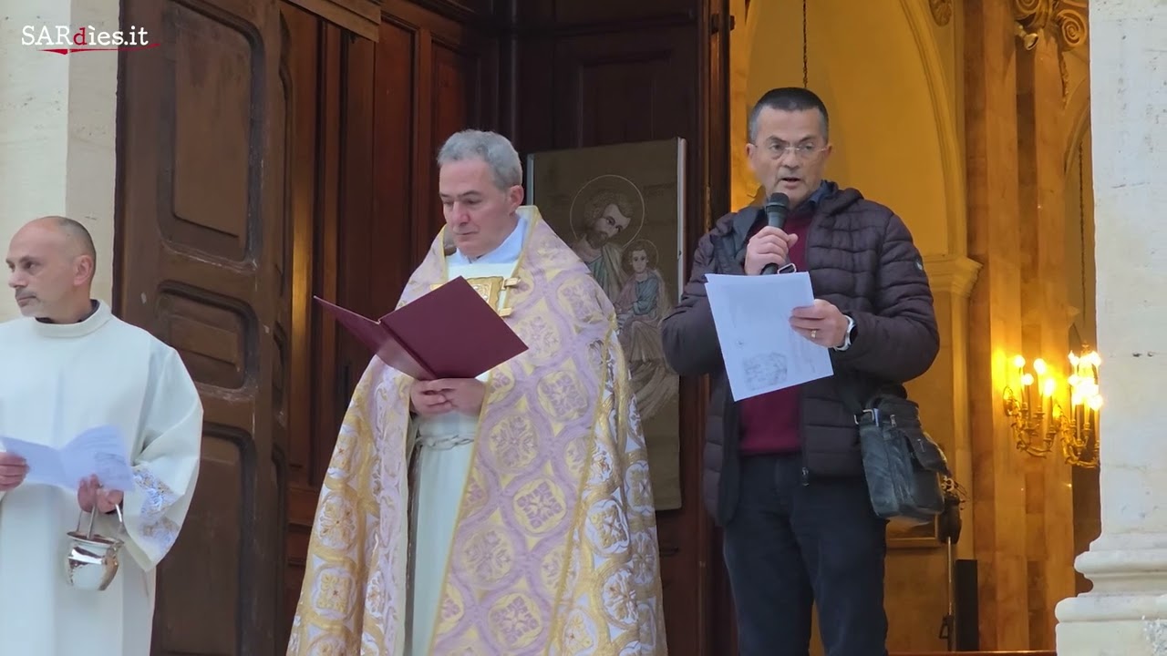 Inaugurata la nuova scalinata della chiesa di San Giuseppe a Sassari