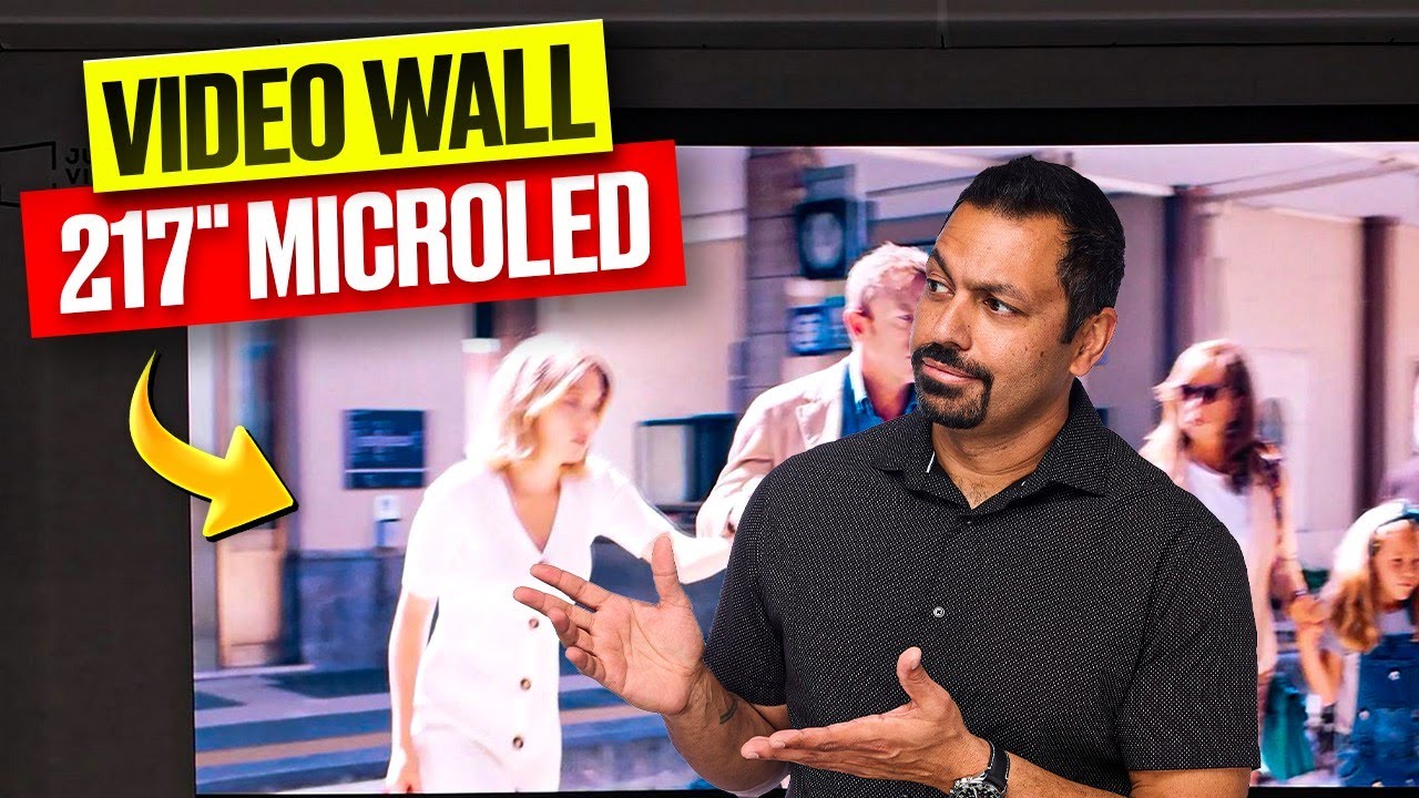 Вы бы заменили свой проектор на 217-дюймовую стену MicroLED?