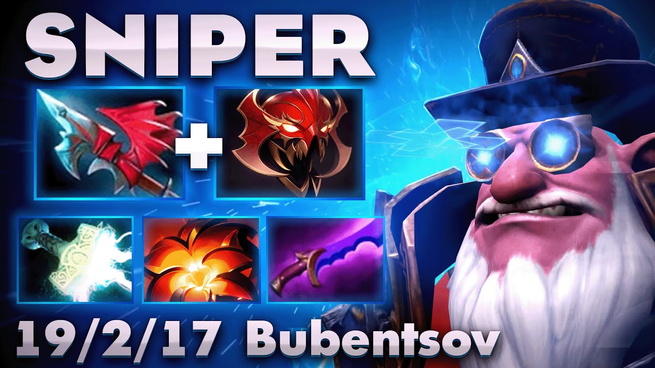 СНАЙПЕР САМЫЙ ДУШНЫЙ ГЕРОЙ В ДОТА 2 / SNIPER DOTA 2