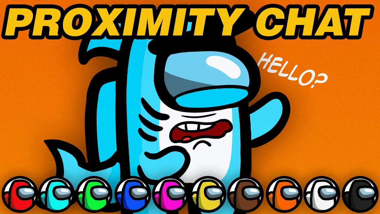 We Modded Among Us with Proximity Chat! (10 Players, ALL Perspectives!)
