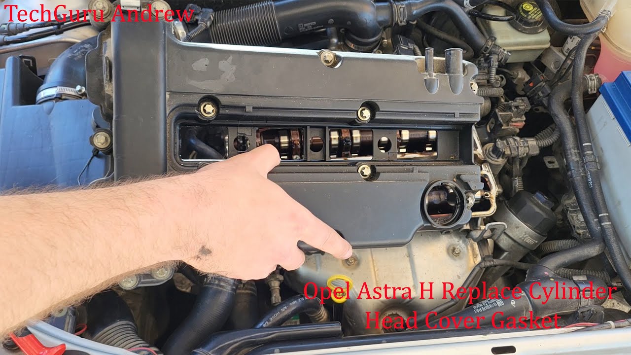 Opel Astra How To Replace Cylinder Head Cover Gasket