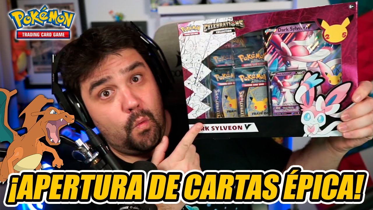 ¿¡CONSIGO a CHARIZARD!? ABRIENDO SOBRES de CARTAS POKÉMON de CELEBRACIONES 25 ANIVERSARIO [Keibron]