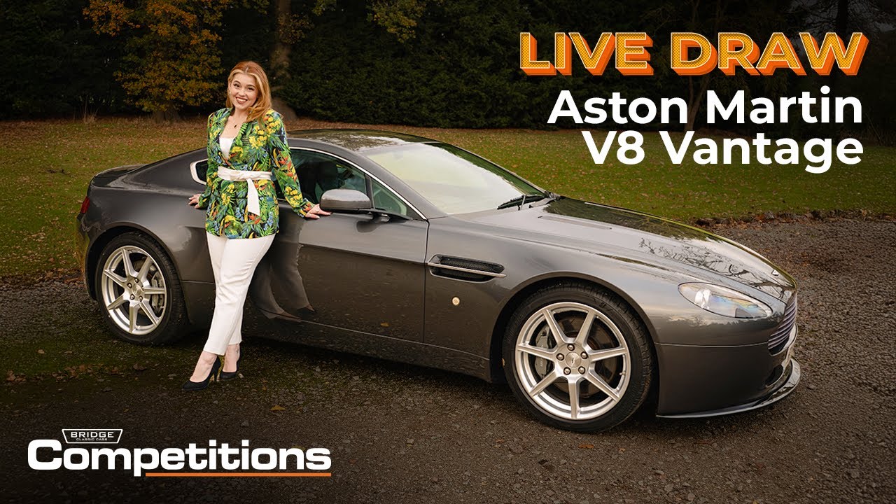 Live Draw | 2006 Aston Martin V8 Vantage or £18,000