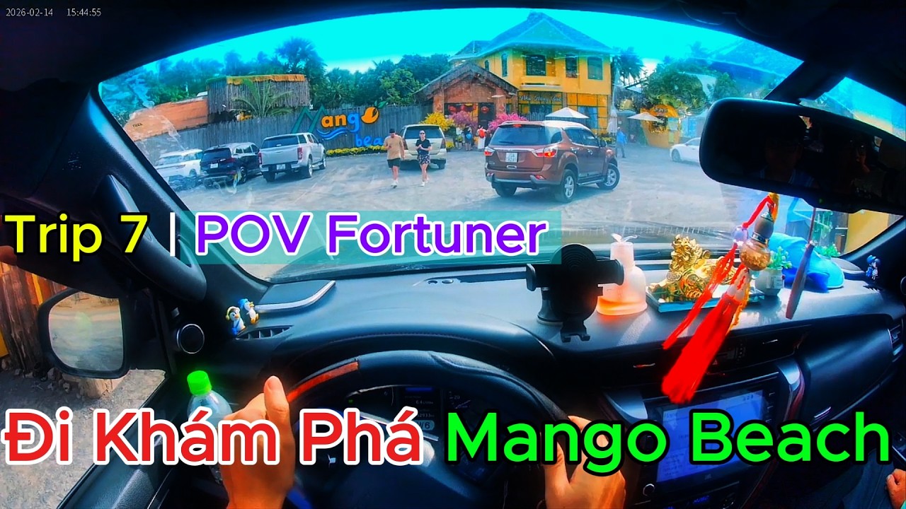 🚙 POV Toyota Fortuner Review | Cung Đường Đến Mango Beach Phan Thiết 🌴🌊