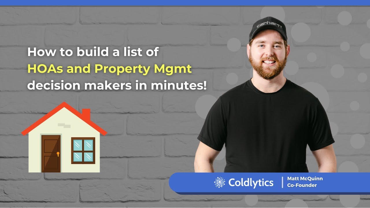 🏡 How to build a list of HOA directors and Property Managers