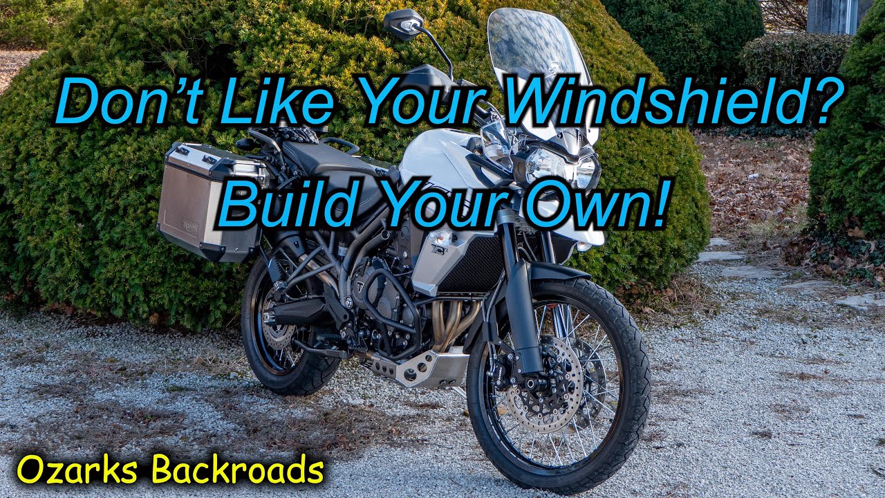 Windshield too noisy?  Build your own!