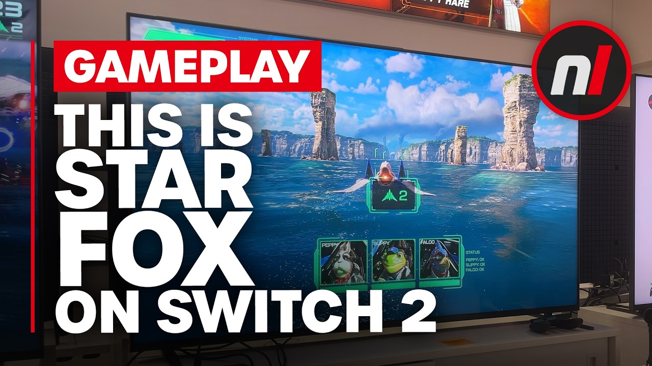 NEW Star Fox Switch 2 Gameplay