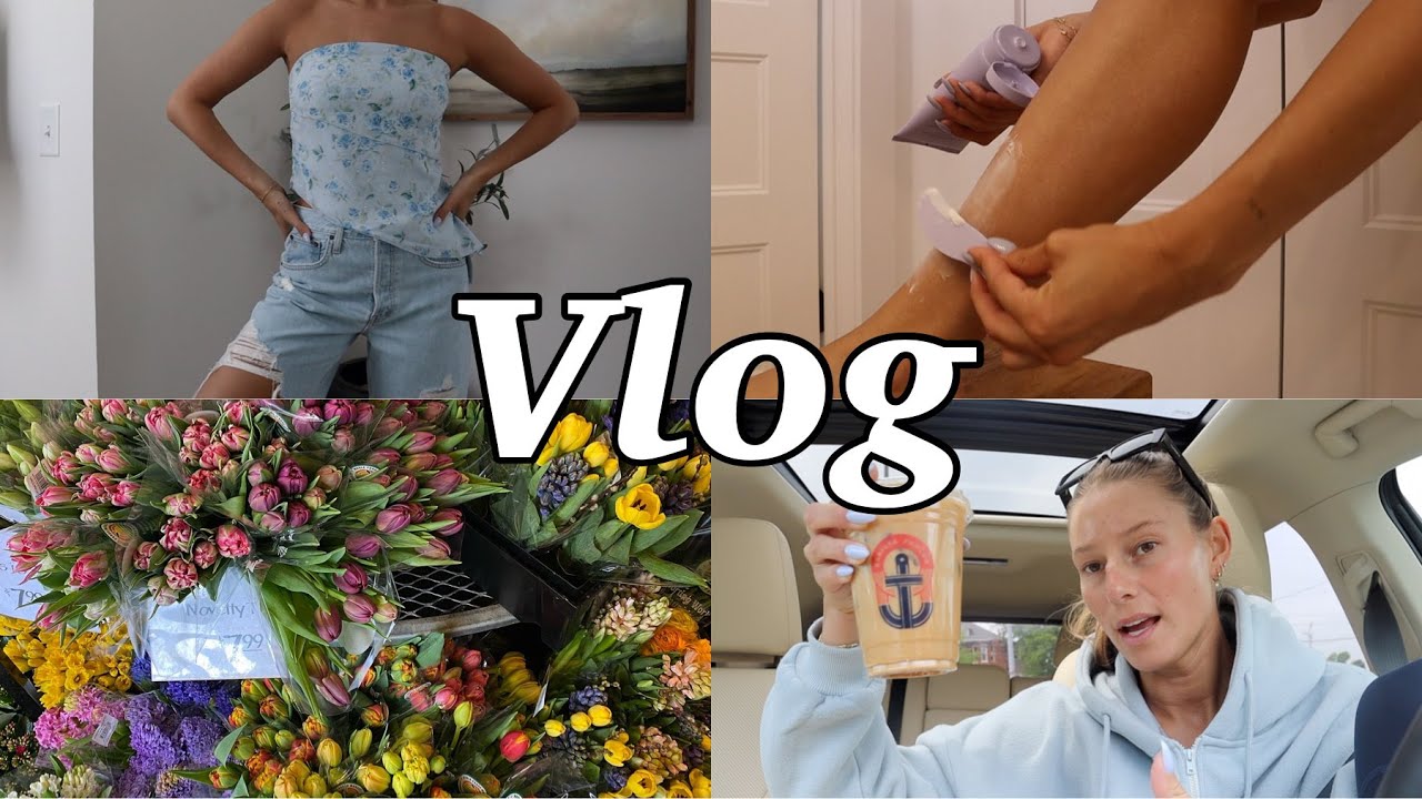 VLOG: Realistic days in my life, Self-care, Spring Haul | Rachel Autenrieth