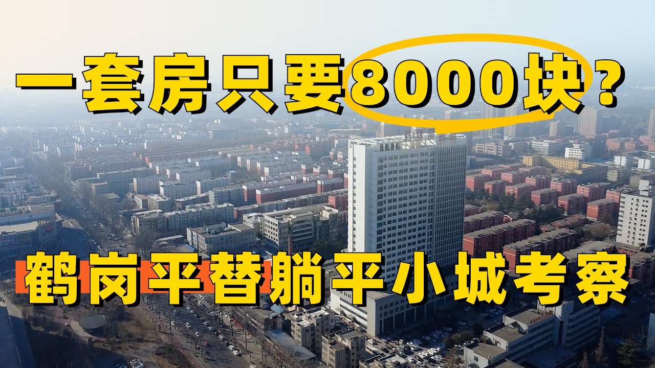 一套房只要1100 dollar？鹤岗平替躺平宜居小城考察