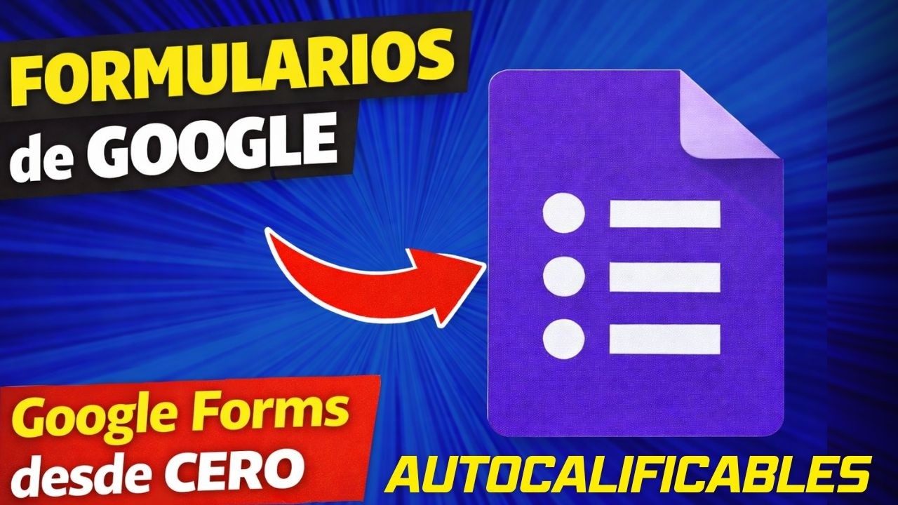 Curso GRATIS de FORMULARIOS📋 de Google | Aprende Google Forms desde CERO