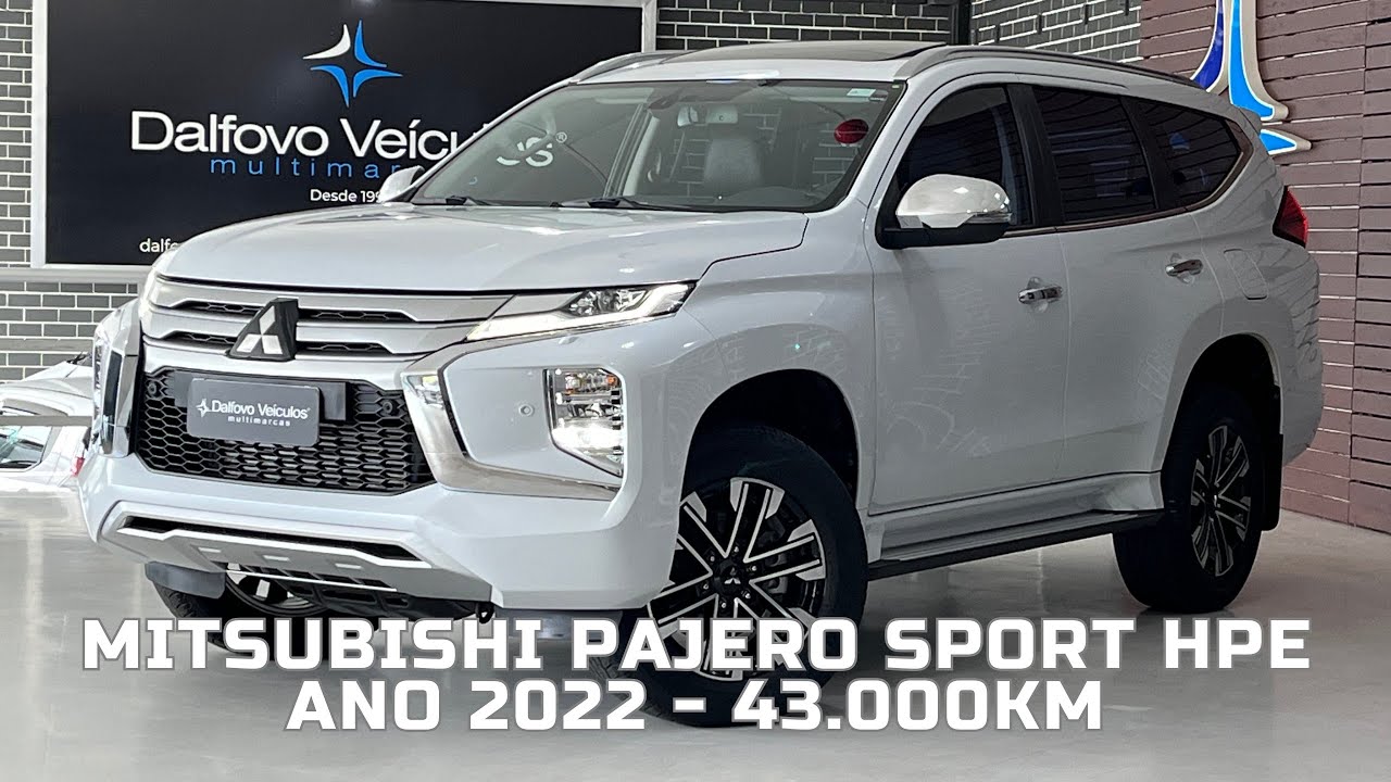 Apresentação - Mitsubishi Pajero Sport HPE - 2022