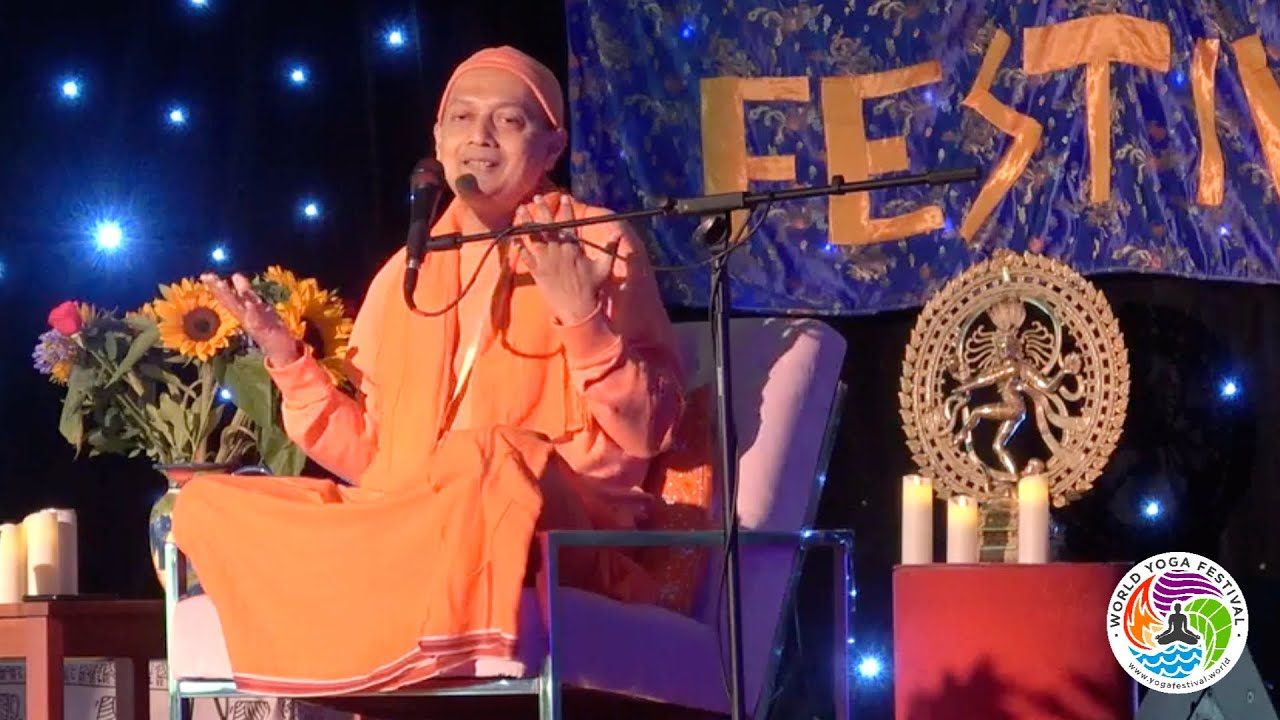 Swami Sarvapriyananda (Talk 1) at World Yoga Festival 2023