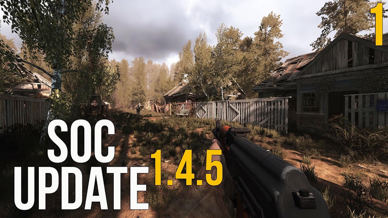 🔥 ОБНОВЛЕНИЕ ДОСТУПНОЙ ВЕРСИИ! STALKER SHADOW OF CHERNOBYL UPDATE 1.4.5! #1