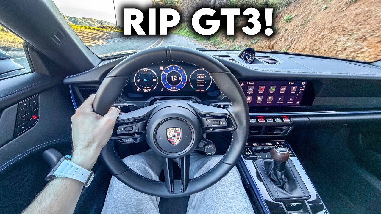 Новый самый лёгкий 911 | Carrera T 992.2: тест-драйв от первого лица!