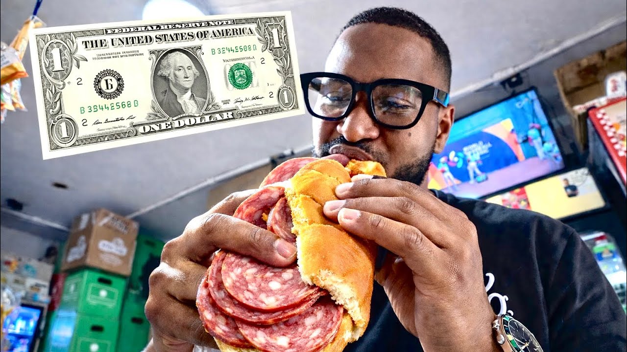 Comiendo con solo 1 DÓLAR en República Dominicana