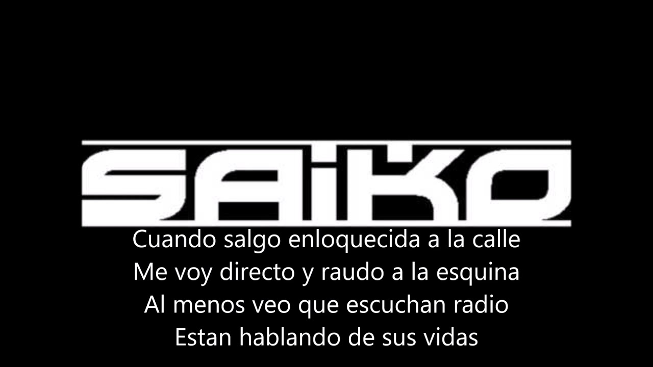 SAIKO - EL CUENTO (KARAOKE)