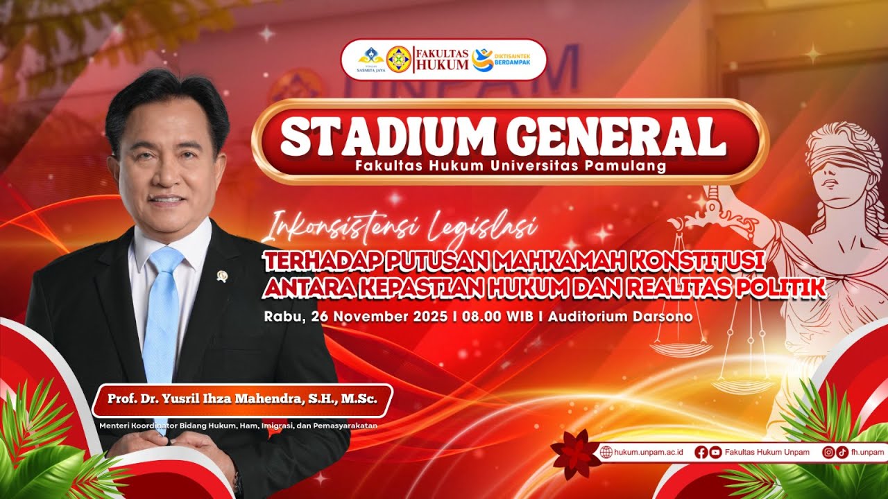 Stadium General Fakultas Hukum Universitas Pamulang