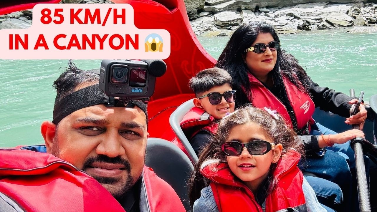 World’s Most Famous Jet Boat Ride 🚤 @ShotoverJet  Queenstown
