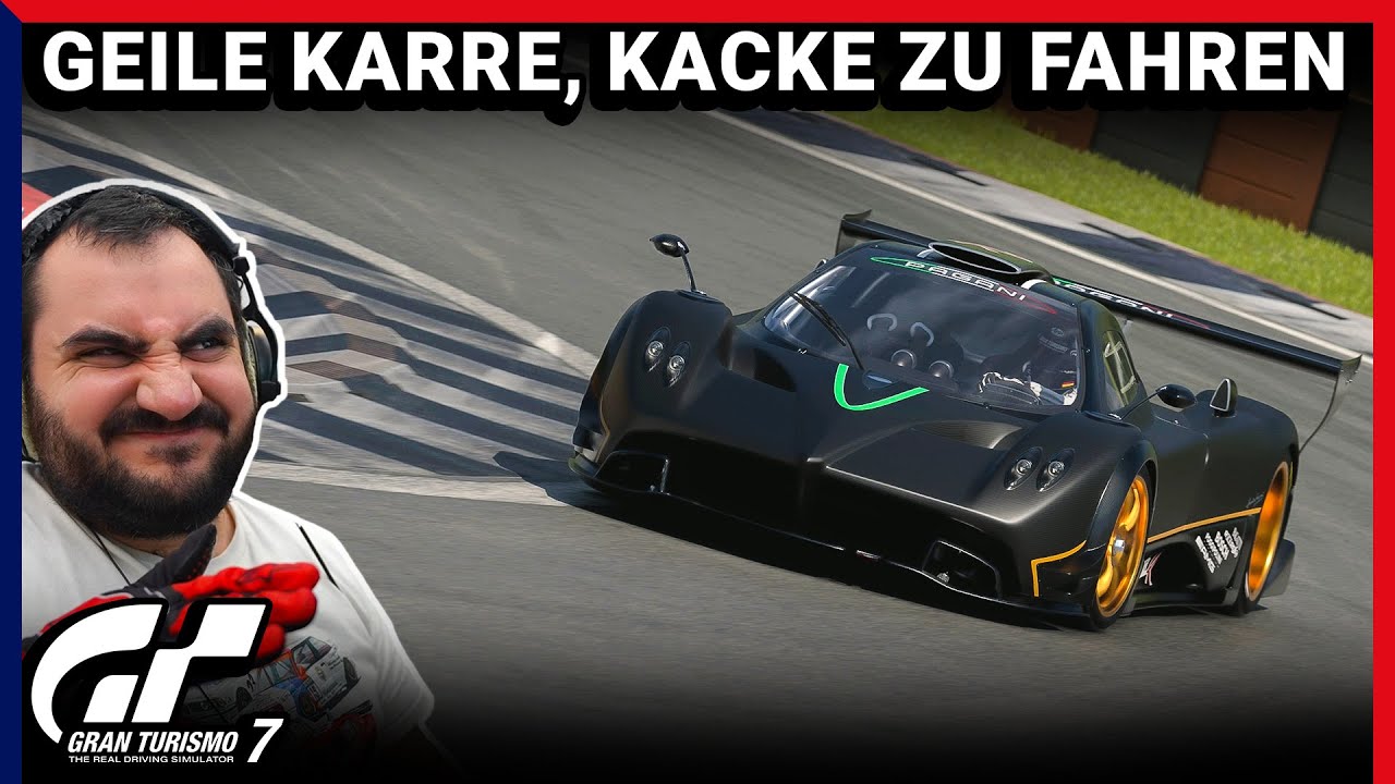 The Pagani Zonda R TT is driving me crazy 🙈 Gran Turismo 7