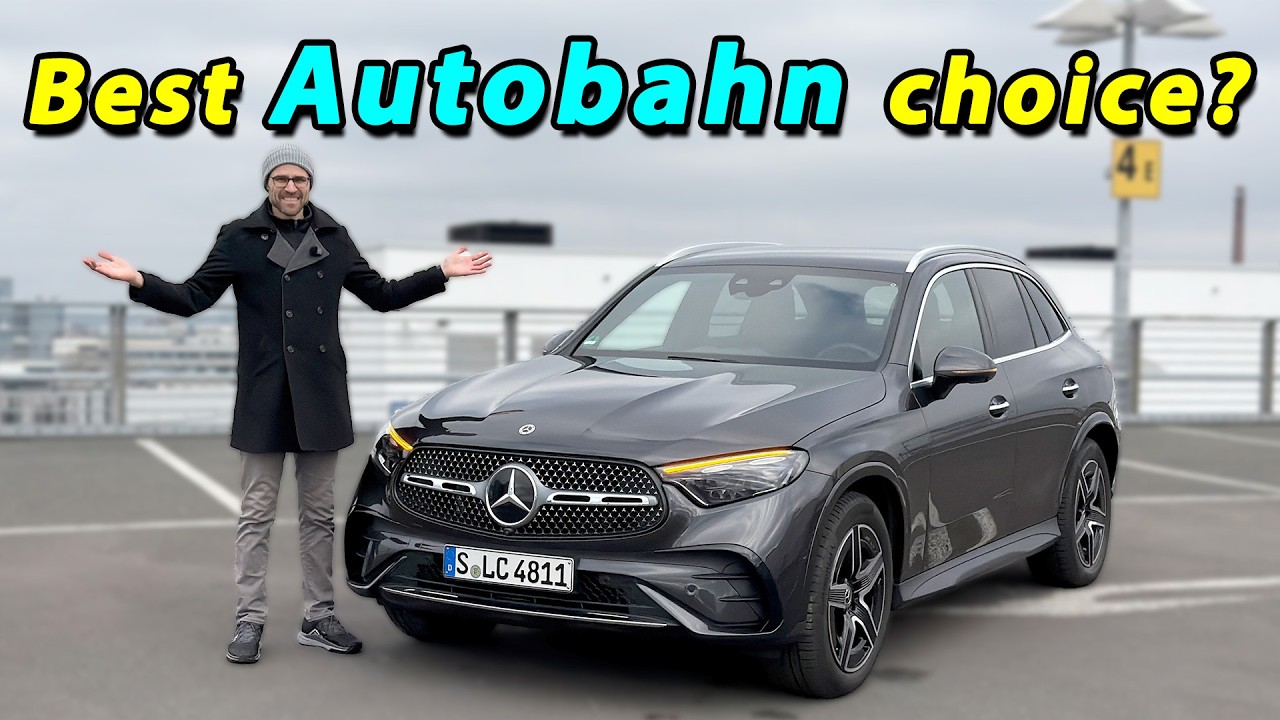 Dream engine? Mercedes GLC 450d 6-cyl in the Autobahn test!