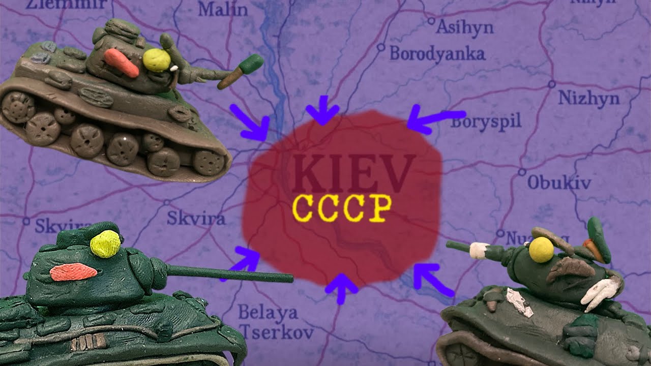 Прошлое Т-34: воспоминания о друге и Киевском котле | Stop Motion • Пластилиновые мультики про танки
