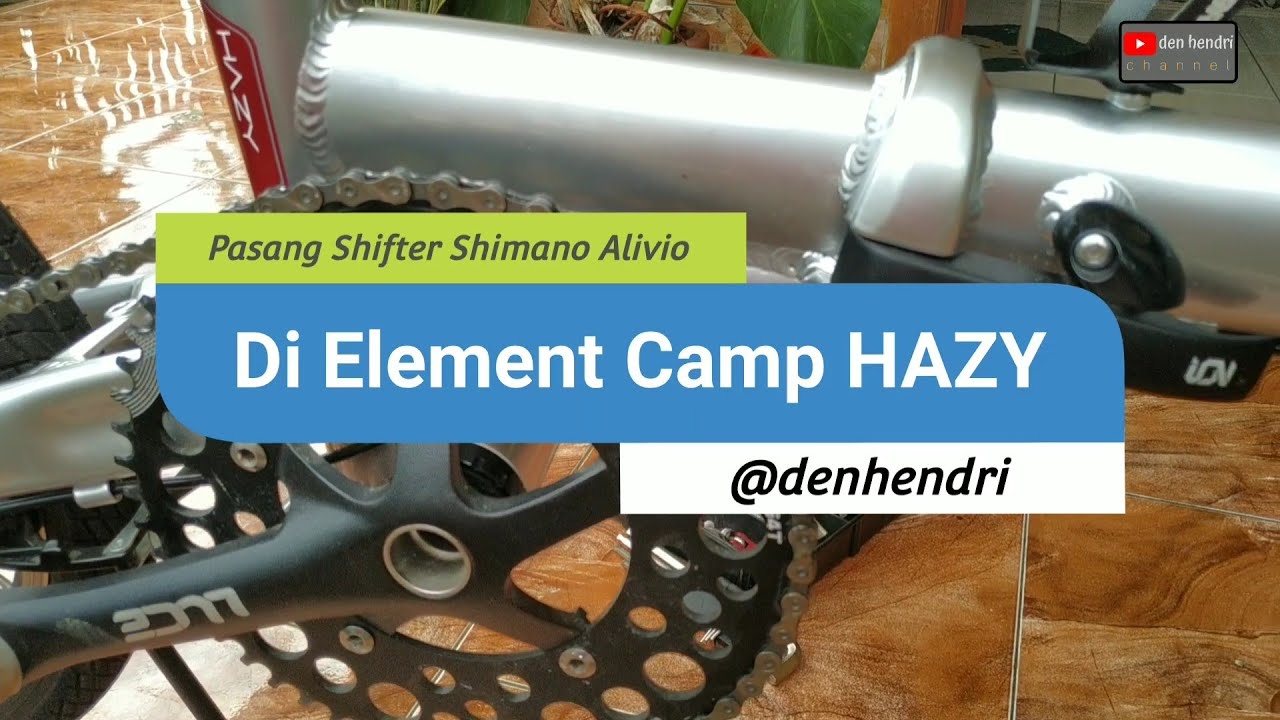 Shifter Shimano Alivio dipasangkan dengan RD Shimano Sora - Camp Hazy