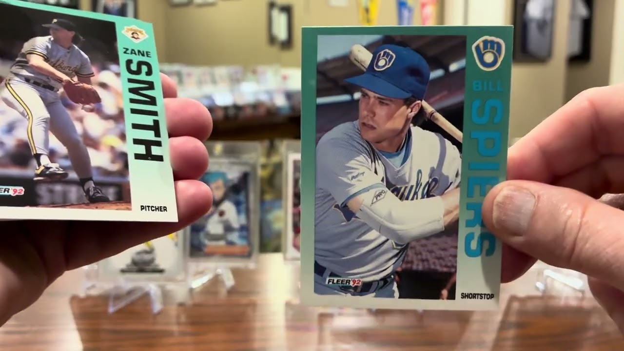 Pack Opening #322: 1992 Fleer Baseball...✨@tigers 