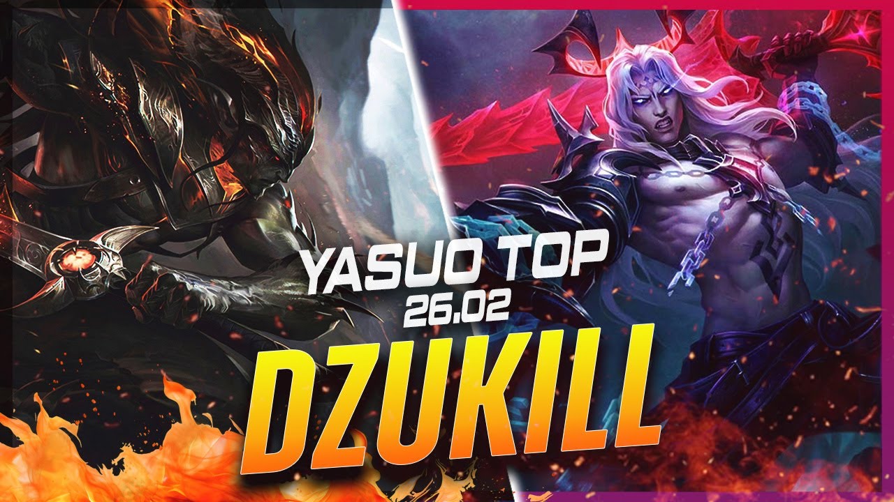 Dzukill - Ясуо против Вьего на верхней линии, патч 26.2 - Геймплей за Ясуо