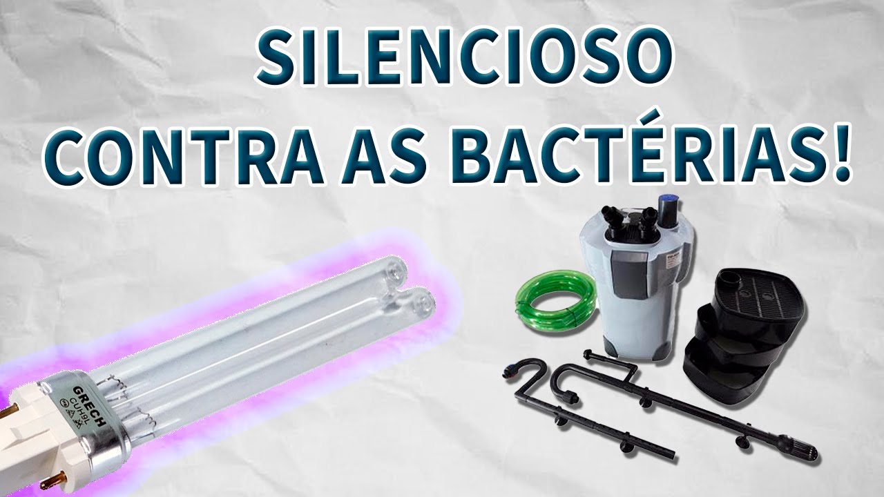 TODOS OS DETALHES SOBRE O CANISTER DA LINHA SUNSUN HW COM LAMPADA UV - série B!