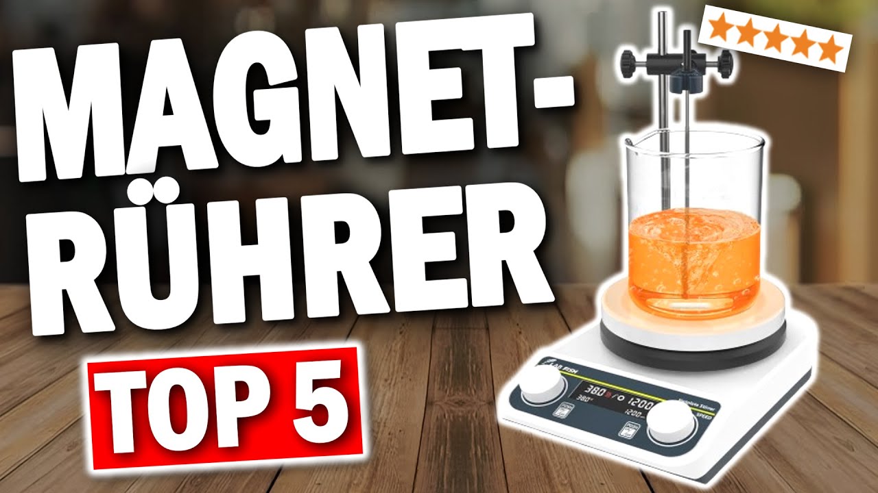 TOP 5 MAGNETRÜHRER 2026 🔥 | Die besten Magnetrührer für Labor und Hobby