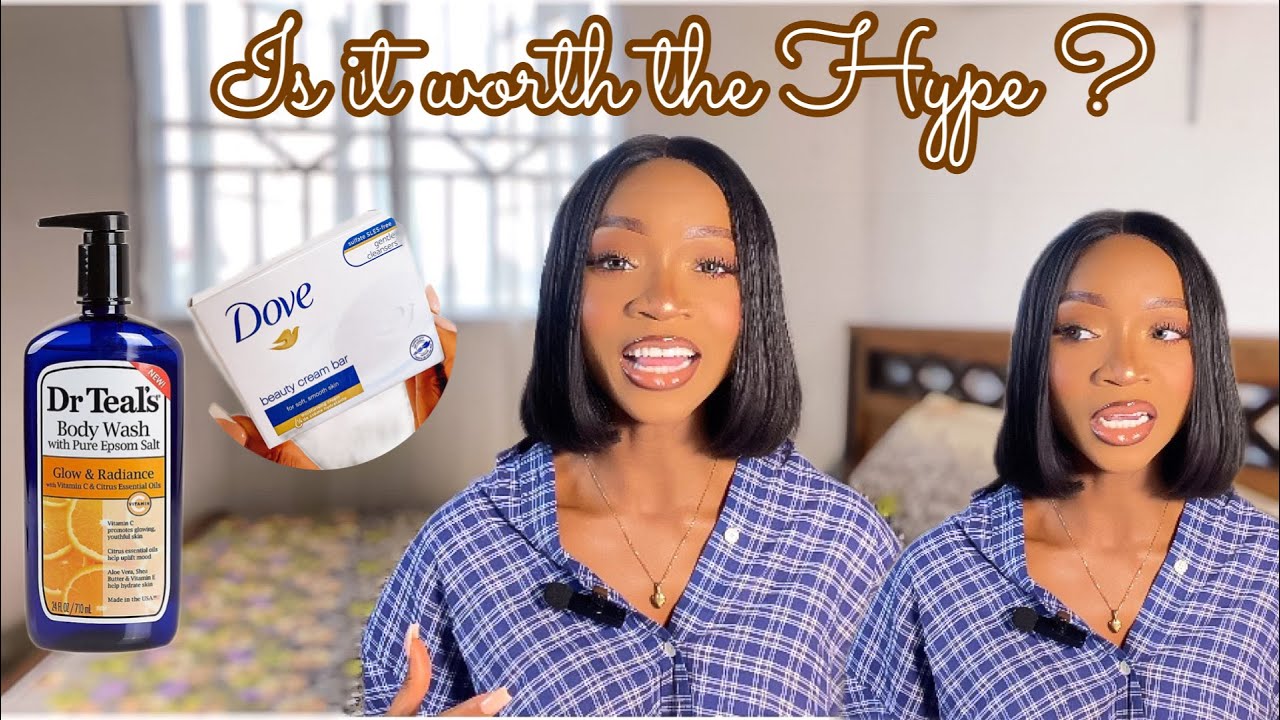 4 Brightening & Cleansing Bodywashes | is it worth the hype ? |#Showerroutine #drteals #dove