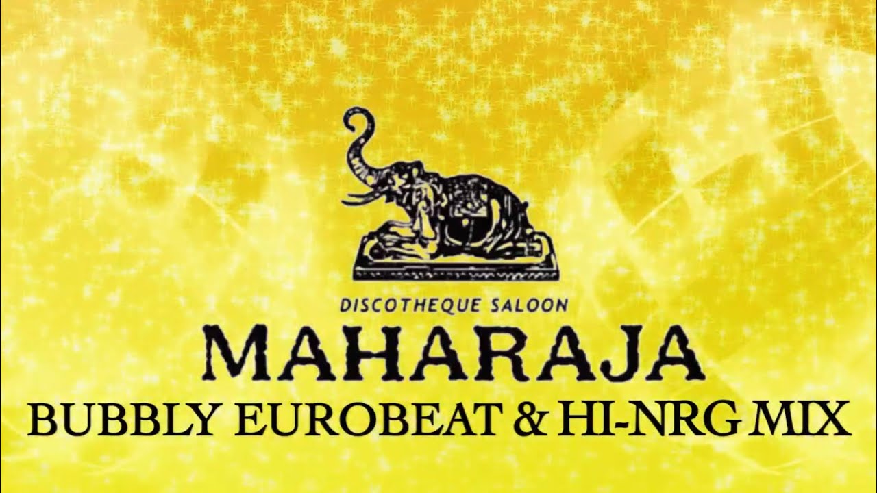 バブル期 ディスコ ！MAHARAJA EUROBEAT MIX  /マハラジャ ユーロビート お立ち台 頑張れ日本🇯🇵東京オリンピック / TOKYO JAPAN