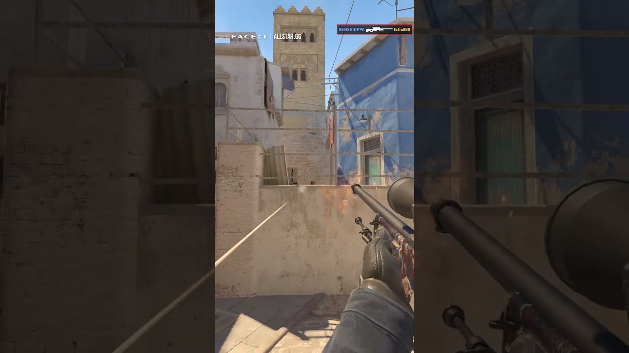 POV: Perfect AWP ace on Mirage 💀 
